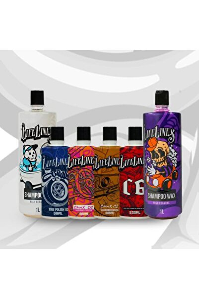 LifeLines Professional Car Wash Package (Life Lines White Package)