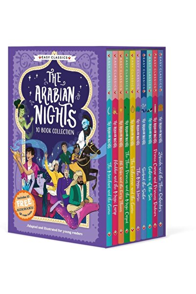 PHINDBOOKS The Arabian Nights Children's Collection (Easy Classics): 10 Book ...