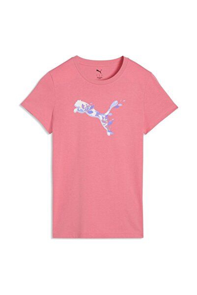Puma Women's T-shirt GRAPHICS FLORAL CAT TEE - 69191225