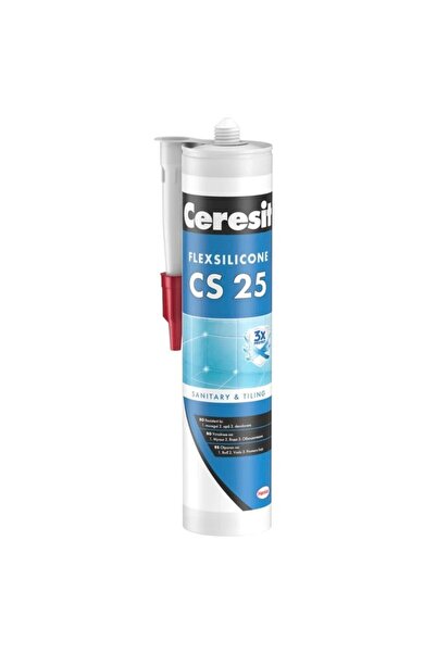 Ceresit Premium sanitary silicone transparent, CS 25, interior / exterior, 28...