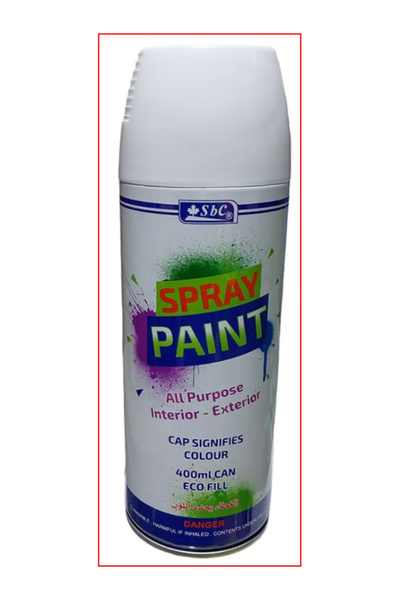 SBC 5262-002 (White) Spray Paint 400ml White Pigment Spray