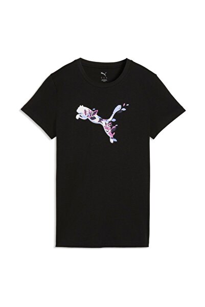 Puma Women's T-shirt GRAPHICS FLORAL CAT TEE - 69191201