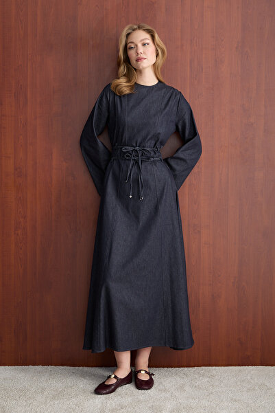 Melike Tatar Tie-Dye Denim Dress 3-2003