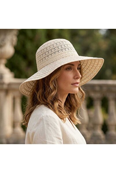 NoNameStore7 Sun hat, women, large brim, adjustable size