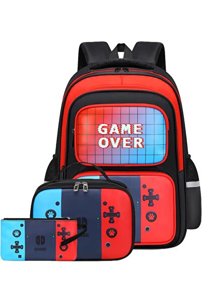 Beauenty Children School Bag Student Waterproof Backpack with Reflective Stri...