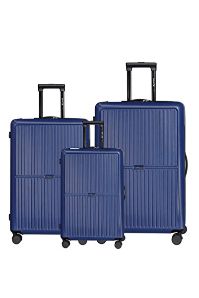 Generic 3 Piece Luggage Set, ABS Material, TSA Lock, 360° Wheels, Sizes (20/2...