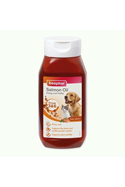 Beaphar بيفار زيت السلمون مكمل غذائي للكلاب والقطط 430 مل