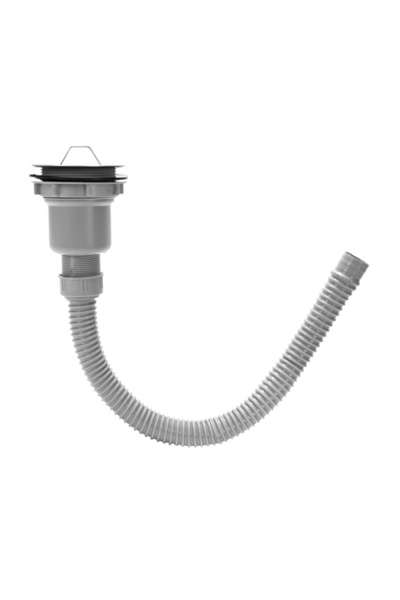 Lawazim Expandable Sink Drain Pipe, 60cm Flexible P Trap Hose with Strainer B...