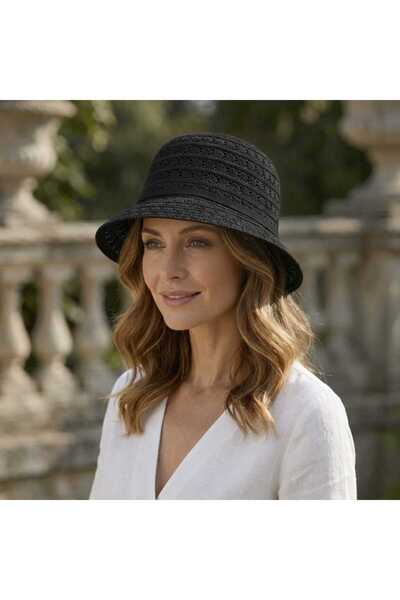 NoNameStore7 Sun hat, women, small brim, adjustable size