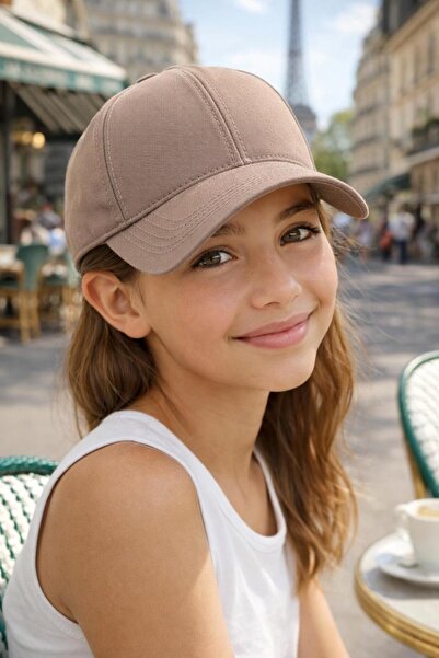 FELLMENS Șapcă ajustabilă din bumbac de nurcă pentru fete