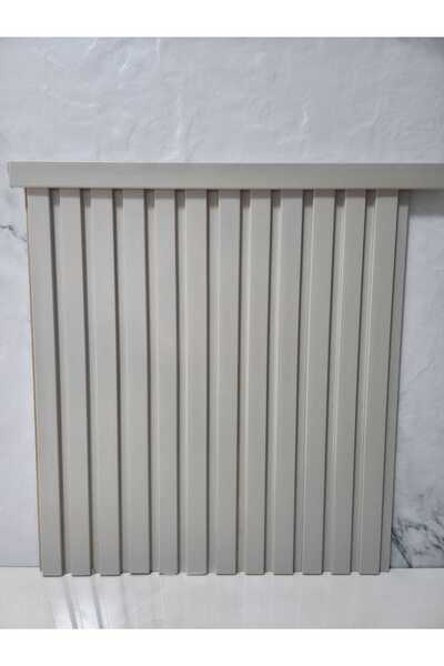 MR CLK PREMİUM Bitiş Çıtalı Tam Takım Duvar Paneli - 3D Görünümlü Modern Slat...