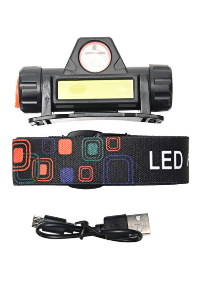 Lawazim Rechargeable Headlamp - Super Bright LED Head Lamp Torch with USB Cable