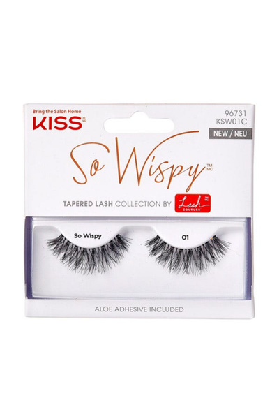 Kiss KSW01C SO WISPY TAPERED LASH 2S