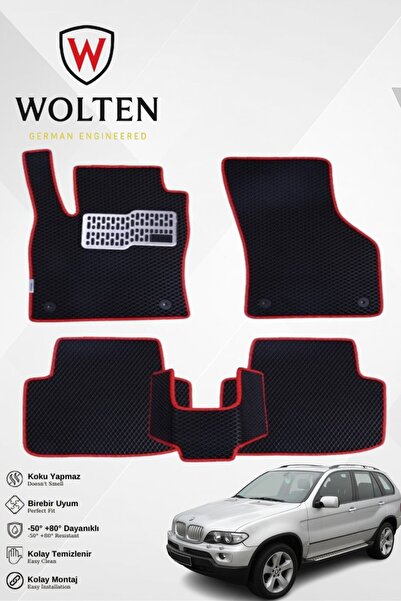 w wolten german engineered BMW-X5-E53-(1999-2006) İÇİN EVA İÇ PASPAS TAKIMI (...