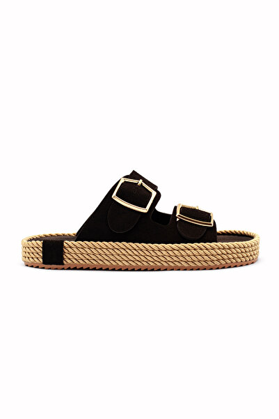 Mamito Ayakkabı B001 Rope Wrapped Poly Slippers