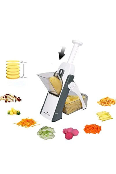 OEM Foldable vegetable slicer, 30 cuts, adjustable thickness 0.5–8 mm, stainl...