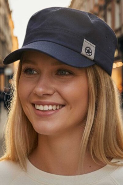 Mood Agenda قبعة كاسترو نسائية قابلة للتعديل مصنوعة من القطن بنسبة 100% مع شا...