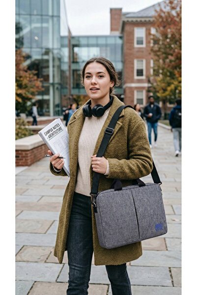 MAC BLOOM 15.6 Inch Laptop Compartment Sponge Protected Computer and Briefcas...