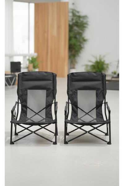 TrentonGCC مجموعة من كرسيين مع مسند للذراعين للاستخدام الخارجي والداخلي