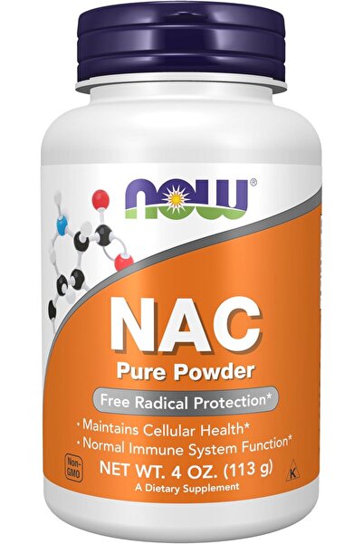 Now Foods Now Supplements, NAC (N-Acetyl Cysteine) 600 mg Pure Powder, Free R...
