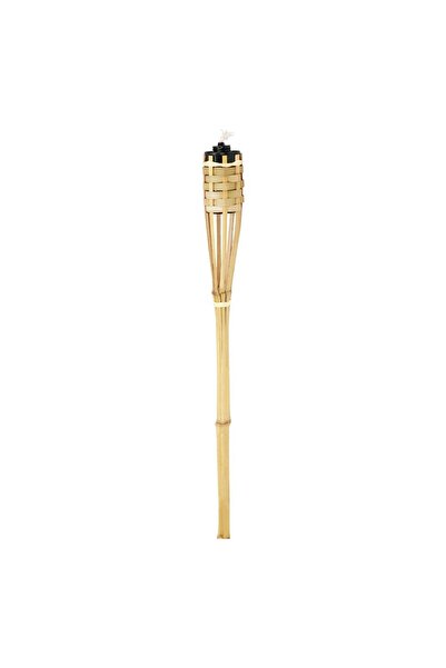 AL SANIDI Bamboo Camp Lighting Torch, Bamboo Wicker Lamp, Light Beige, Length...