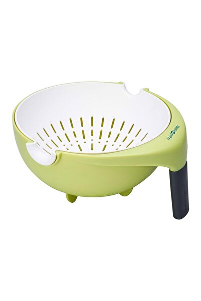 AL SANIDI Plastic Movable Rice and Vegetable Colander, Colander for Rice, Veg...