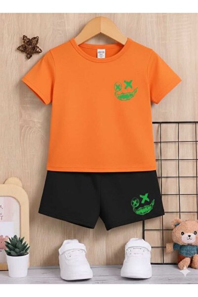 Nice Clothes ΚΑΛΟΚΑΙΡΙΝΟ ΠΑΙΔΙΚΟ ΜΠΛΟΥΖΑΚΙ ΚΑΙ ΣΟΡΤΣ UNISEX (ΜΕ ΠΡΑΣΙΝΗ ΣΤΑΜΠΑ)