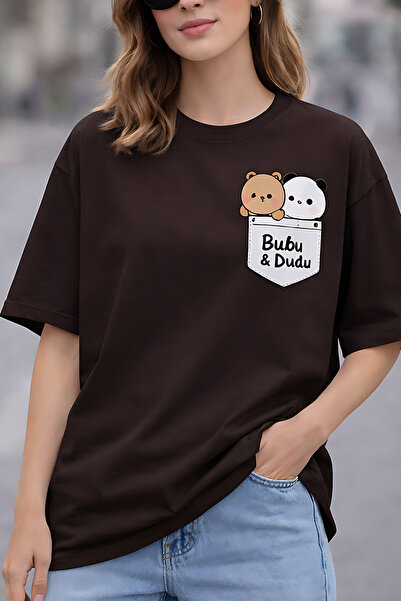 ArtYus Bubu & Dudu Printed Unisex Oversize T-Shirt – Cotton Crew Neck Casual ...