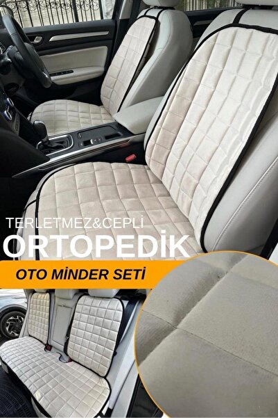 LEVVİA RENAULT MEGANE 4 PREMİUM BABYFACE SU GEÇİRMEZ OTO MİNDER SETİ-BEJ