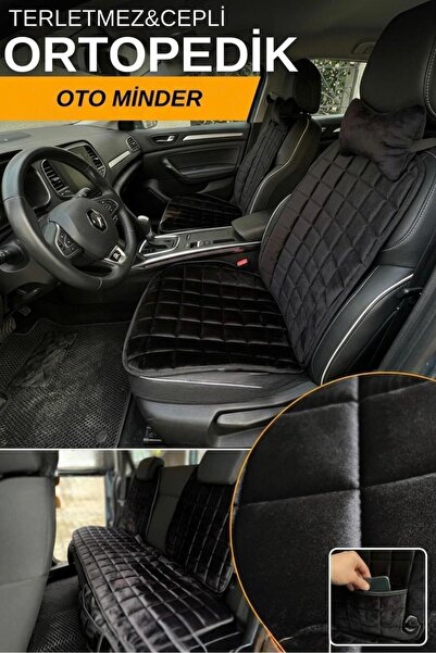 LEVVİA RENAULT MEGANE 4 PREMİUM BABYFACE SU GEÇİRMEZ OTO MİNDER SETİ-SİYAH