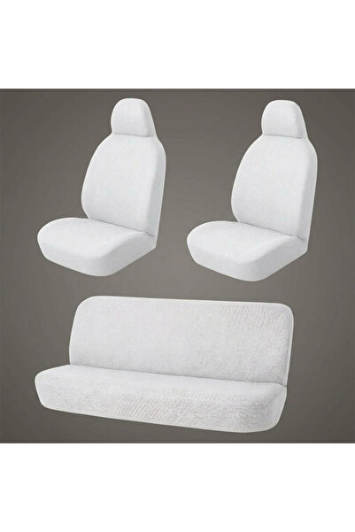 RS JANTİ STORE Universal Car Seat Cover Combed Cotton Service Cover Elastic S...