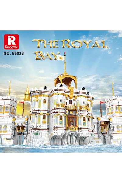 REOBRIX 66013 Royal Bay Creative Building Block Set Building Blocks (the Royal Bay) - 4168 Pieces