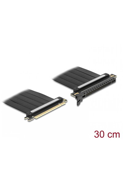 DELOCK Riser Card PCI Express 4.0 x16 la x16 + cablu 30cm, 81508