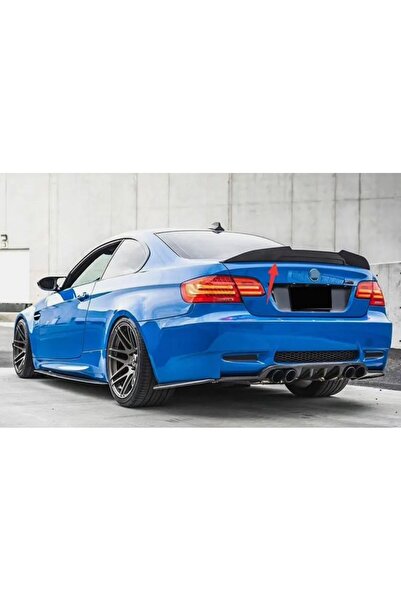Aftermarket Spoiler Lip Trunk BMW E92 E93 M3 PSM Gloss Black