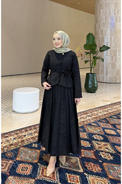 RİELLA Olera Etekli Tesettür Takım