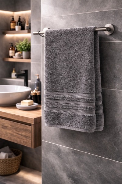 Bikaya Home 100% bumbac 90x150 cm Prosop de baie |   Ultra moale |   Absorban...