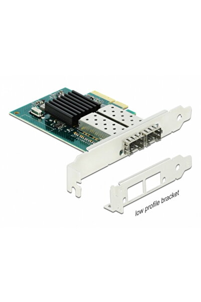 DELOCK PCI Express la 2 sloturi SFP LAN Gigabit, 90480