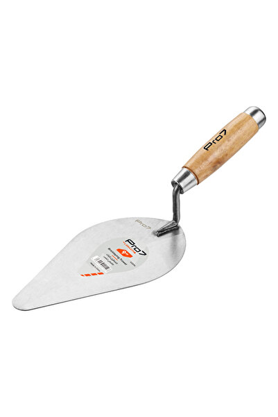 Lawazim مجرفة طوب خشبية Pro7 - 9 بوصة - أداة يدوية للبناء بحافة مستديرة