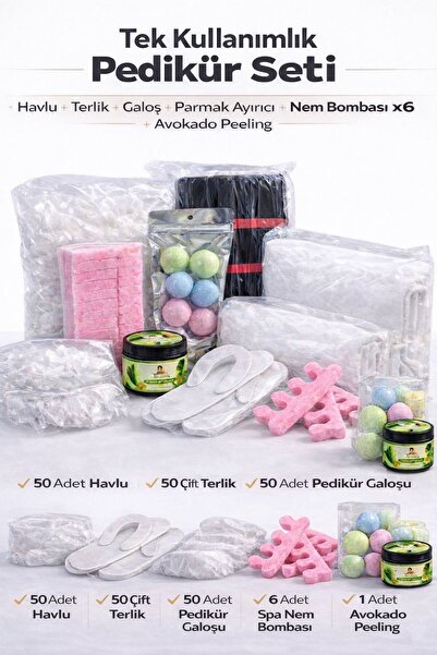 PAWLENCE PEDİKÜR PARMAKARASI - GALOŞU - TERLİĞİ - HAVLU - PEELING - NEM BOMBA...