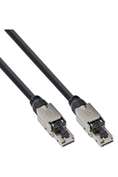 In-Line Cablu de retea RJ45 UTP cat.6A LSOH 15m Negru, InLine 77815S
