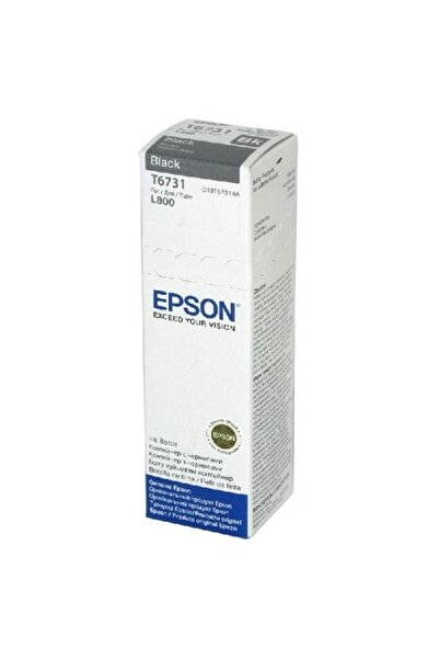 EPSON Ink cartridge T67314, black, capacity 70ml, for L800