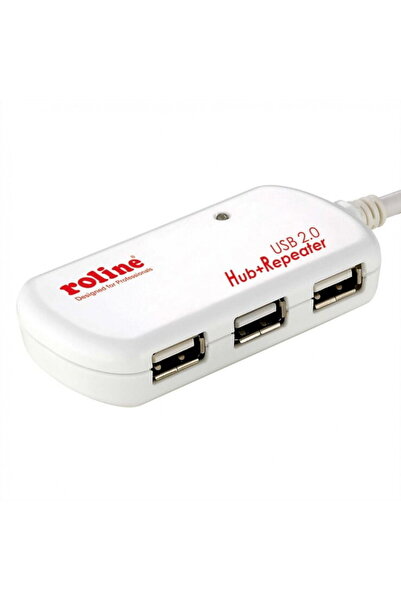 Roline Active USB 2.0 extension cable 4 ports with repeater 12m, 12.04.1085