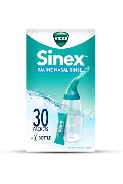 Vicks Sinex Saline Nasal Rinse Starter Kit