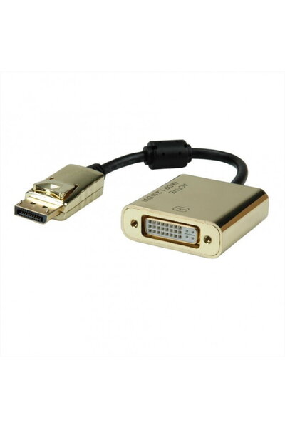 Roline Adaptor DisplayPort la DVI GOLD 4K2K T-M, 12.03.3175
