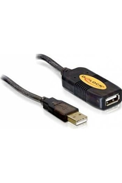 DELOCK Cablu prelungitor USB 2.0, activ, 5m