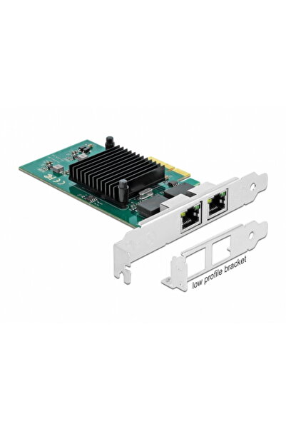 DELOCK Placă PCI Express cu 2 porturi LAN Gigabit Intel 82576, 89021