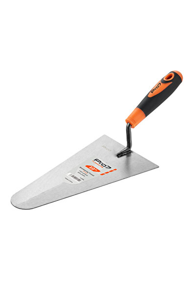 Lawazim Pro7 Gauging Trowel - 10inch - Triangular Blade Masonry Tool with Fib...