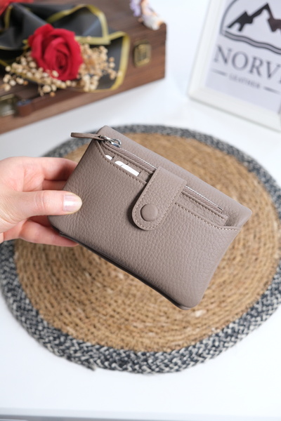Norvi Leather Women's Genuine Leather Wallet with Card Holder 1355