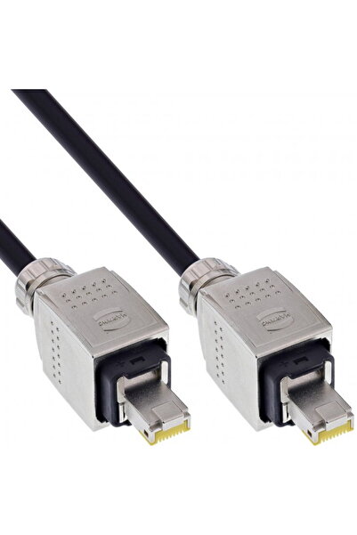 In-Line Network cable reel/drum RJ45 Cat.6A S/FTP IP67 PUR Harting for outdoo...