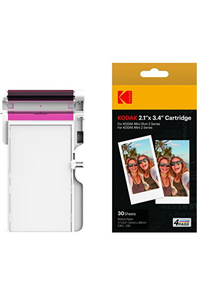 Kodak ICRG-230 Instant Photo Film Paper Cartridge, 54 x 86 mm (2.1 x 3.4 inch...